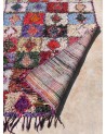 Tapis boucherouite ou «bout de chiffon ». Tissé main | Marrakech deco