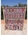Tapis boucherouite ou «bout de chiffon ». Tissé main | Marrakech deco