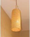 Suspension en rotin Indira. Fabrication artisanale | Marrakech deco