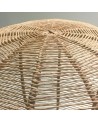 Luminaire en raphia naturel boule. Artisanale | Marrakech deco