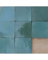 Carreau de zellige émaillé, couleur vert jade | Marrakech deco