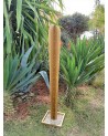 Sculpture cactus en métal cierge. Artisanat Maroc | Marrakech deco