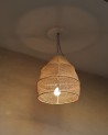 Artisanat d'art, suspension Gyatsho en raphia tressé | Marrakech deco