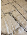 Tapis en laine beni ouarain, motif contemporain | Marrakech deco
