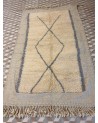 Tapis en laine beni ouarain, modèle X | Marrakech deco