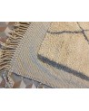 Tapis en laine beni ouarain, modèle X | Marrakech deco