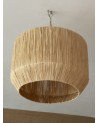 Dolma, suspension en raphia naturel. Artisanat | Marrakech deco