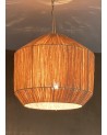 Dolma, suspension en raphia naturel. Artisanat | Marrakech deco