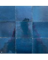 Carreau de zellige émaillé, couleur bleu minéral | Marrakech deco