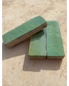 Bejmat traditionnel de fes émaillé vert jade| Marrakech deco