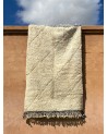 Tapis en laine beni ouarain white | Marrakech deco