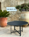brasero fer forgé noir design extérieur déco Maroc | Marrakech deco