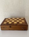 Jeu d'echecs echiquier en bois thuya artisanal maroc |Marrakech deco