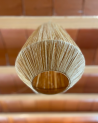 Suspension en rafia fabrication artisanale marocaine |Marrakech deco
