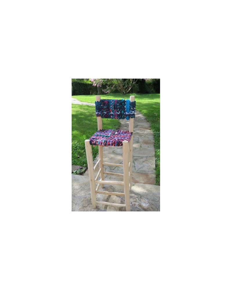 tabouret multicolore