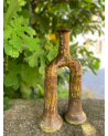 Bougeoir tamegroute elephant miel poterie artisanale|Marrakech deco