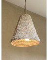 Suspension AKAR feuille de palmier matière naturelle | Marrakech Deco