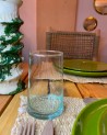 verre beldi far transparent vaisselle en verre soufflé|Marrakech deco