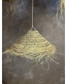 Suspension en feuille de palmier chapeau chinois | Marrakech deco