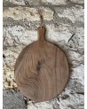planche a decouper ronde en bois artisanale maroc|Marrakech deco