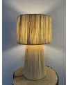 Lampe à poser en raphia naturel |MarrakechDeco