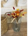 Vase Beldi Bok, verre soufflé H28 transparent | MarrakechDeco