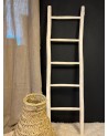 Échelle en bois porte serviette, artisanat Maroc | Marrakech deco