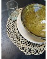 Set de table en matière naturelle fabriquée à la main | MarrakechDeco