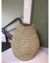 Jarre en doum fibre naturelle pour plantes sèches XL | MarrakechDeco