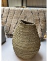 Jarre en doum fibre naturelle pour plantes sèches XL | MarrakechDeco