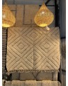 Tapis en laine beni ouarain, motifs losanges| Marrakech deco