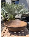 Saladier en bois de noyer fabrication artisanale | Marrakech Deco