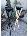 Bougie extérieur bois ou métal
