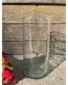 Vase Beldi, verre soufflé H35 transparent | MarrakechDeco