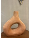 Vase en terre cuite brut hauteur 24 cm artisanat marocain| MarrakechDeco