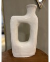 Vase Blanc modèle heart |Marrakech Deco