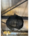 Suspension raphia noir Abel